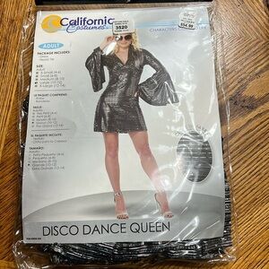 Disco dance queen Large costume